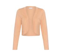 KAFFE Bolero Astrid Damen Bolero Astrid Elegant Jäckchen Langarm Cardigan Bolerojacke M, Peach Nectar