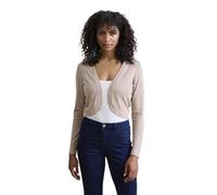 KAFFE Bolero Astrid Damen Bolero Astrid Elegant Jäckchen Langarm Cardigan Bolerojacke Cobblestone XL