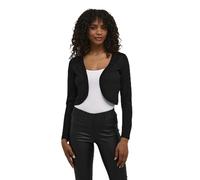 KAFFE Bolero KAankra Damen Bolero Festlich Jäckchen mit Langarm Kurze Strickjacke XL, Ermine