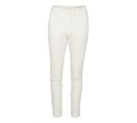 KAFFE Casual Hose Kalea Damen Chino Hose Elegant Klassische Stoffhose 38, Chalk 38