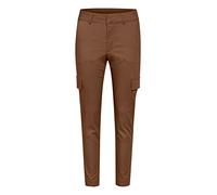 KAFFE Casual Hose Kalea Damen Hose 7/8 Cargo Casual Slim Fit Cargohose aAfgesetzten Taschen 36, Soft Silt 36