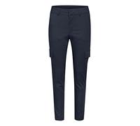 KAFFE Casual Hose Kalea Damen Hose 7/8 Cargo Casual Slim Fit Cargohose aAfgesetzten Taschen 44, Midnight Marine 44