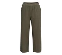 KAFFE Casual Hose KAnaya Damen Casual Hose Culotte Weites Bein Hohe Taille Capri Damenhose 40, Grape Leaf