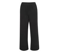 KAFFE Casual Hose KAnaya Damen Casual Hose Weites Bein Hohe Taille Damenhose 38, Black Deep