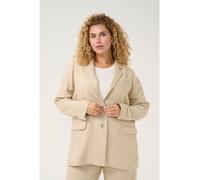 KAFFE curve Blazer in Beige - Größe 54 | Damenjacken