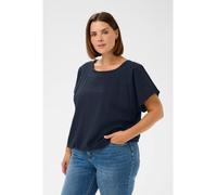 KAFFE curve Bluse in Dunkelblau - Größe 52 | Damen Blusen