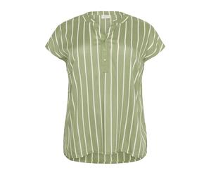 KAFFE curve Bluse in Grün - Größe 44 | Damen Blusen