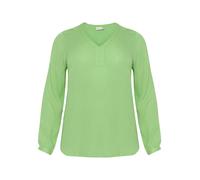 KAFFE curve Bluse in Grün - Größe 52 | Damen Blusen