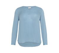 KAFFE curve Bluse in Hellblau - Größe 46 | Damen Blusen