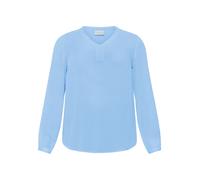 KAFFE curve Bluse in Hellblau - 36% | Größe 52 | Damen Blusen