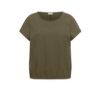 KAFFE curve Bluse in Khaki - Größe 44 | Damen Blusen