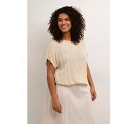 KAFFE curve Bluse in Sand - Größe 54 | Damen Blusen