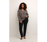 KAFFE curve Bluse "Mirta Tilly" in Beige - Größe 42 | Damen Blusen