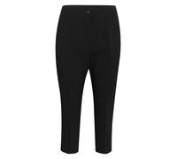 KAFFE curve Caprihose in Schwarz - Größe 46 | Damenhosen