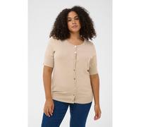 KAFFE curve Cardigan in Beige - Größe M | Damen Pullover Cardigans
