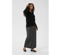 KAFFE curve Cardigan in Schwarz - Größe L | Damen Pullover Cardigans