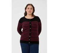 KAFFE curve Cardigan "Lizzy" in Rot - Größe XL | Damen Pullover Cardigans