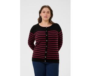 KAFFE curve Cardigan "Lizzy" in Rot - Größe XL | Damen Pullover Cardigans