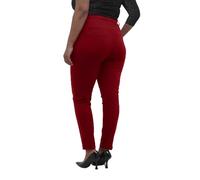 Kaffe Curve Pants Suiting KCjia Damen Hose Casual Anzughose Große Größen Dark Grey Melange 44