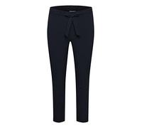 KAFFE CURVE Pants Suiting KCjia Damen Hose Casual Anzughose Große Größen Midnight Marine 54