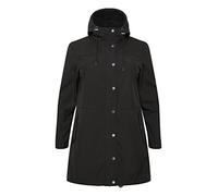 Kaffe Curve Damen Kctappa Coat Jacke, Black Deep, 44