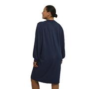 KAFFE CURVE Damen Kleid KCregitta Kleid Damen Strick Glitzerkleid Knielang Lange Ärmel Strickkleid Metallic Große Größen Lange Ärmel