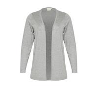 KAFFE CURVE Damen Strickjacke KCfarsia Strickjacke Große Größen Damen Langarm V-Ausschnitt Cardigan Lange Ärmel