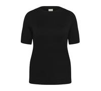 KAFFE CURVE Strickpullover KClizzy S, Black Deep