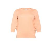 KAFFE CURVE Damen Strickpullover KCloni 3/4 Ärmel