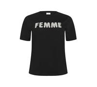 KAFFE CURVE Damen T-Shirt KCariana Ellenbogenlänge