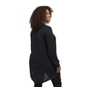KAFFE CURVE Damen Tunika KCami Damen Große Größen Tunika Casual Langarm V-Ausschnitt Bluse Lange Ärmel 44, Midnight Marine