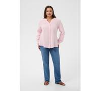 KAFFE curve Hemd in Rosa - Größe 48 | Damen Blusen