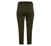 KAFFE CURVE Casual Hose KCleana Damen Hose Slim Fit Große Größen Casual Chino Stoffhose Grape Leaf 48
