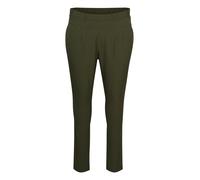 KAFFE curve Hose in Khaki - Größe 52 | Damenhosen