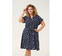 KAFFE curve Kleid in Dunkelblau - Größe 48 | Damen Kleider