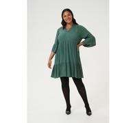 KAFFE curve Kleid in Grün - Größe 42 | Damen Kleider