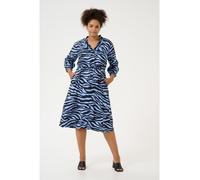 KAFFE curve Kleid in Hellblau - Größe 48 | Damen Kleider