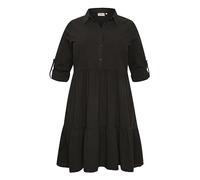 KAFFE CURVE Kleid KCnana 54, Black Deep