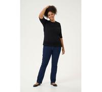 KAFFE curve Pullover "Cevita" in Schwarz - Größe XL | Damen Pullover Cardigans