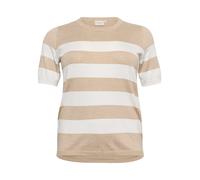 KAFFE curve Pullover in Beige - Größe XL | Damen Pullover Cardigans