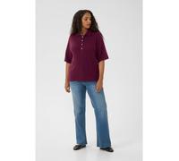 KAFFE curve Pullover in Bordeaux - Größe L | Damen Pullover Cardigans