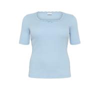 KAFFE curve Shirt in Hellblau - Größe XL | Damen Tops
