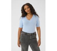 KAFFE curve Shirt in Hellblau - Größe XL | Damen Tops