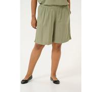 KAFFE curve Shorts in Oliv - Größe 48 | Shorts