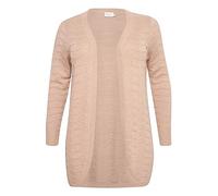 KAFFE CURVE Strickjacke KCemana M, Fudge