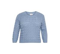 KAFFE CURVE Strickpullover KChelena Faded Denim XL