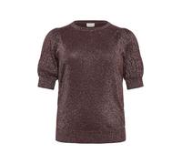 KAFFE CURVE Strickpullover KCregitta S, Fudge