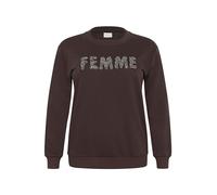 KAFFE CURVE Sweatshirt KCelise Lange Ärmel