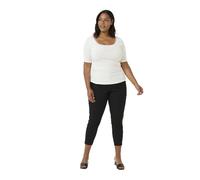 KAFFE CURVE T-Shirt KCbritt L, Chalk