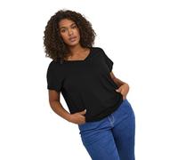 KAFFE CURVE T-Shirt KCjena XL, Black Deep